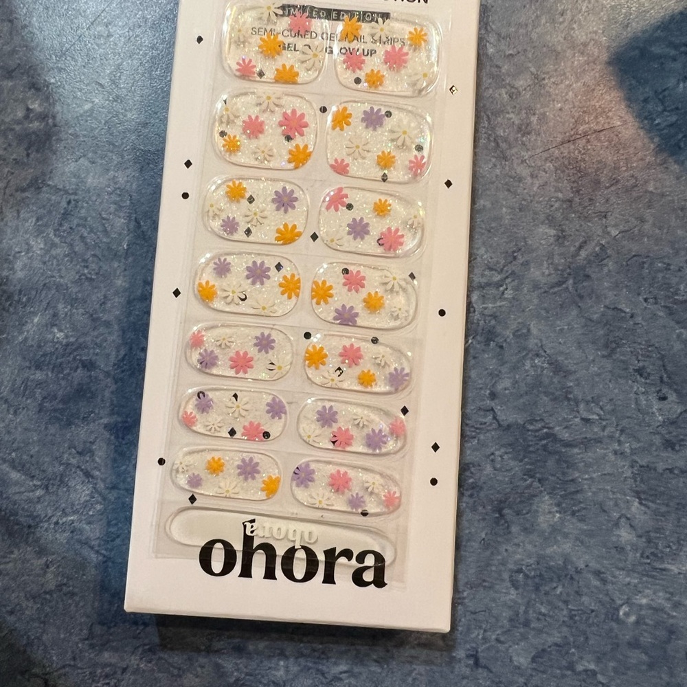 Ohora Floral Nail Art Stickers